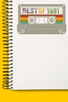 Best Of 1981 Made In 1981 Vintage 1981 Birthday Gift A beautiful personalized: Lined Notebook / Journal Gift, Notebook for 1981,120 Pages, 6 x 9 inches, Vintage 1981, Personal Diary, 1981, Personalize 1677458917 Book Cover