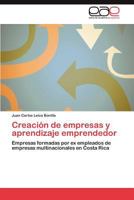 Creacion de Empresas y Aprendizaje Emprendedor 3659018058 Book Cover