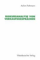 Diskursanalyse Von Verkaufsgesprachen 3531129171 Book Cover