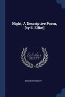 NIGHT DESCRIPTIVE POEM (Romantic context : Poetry) 1377025381 Book Cover