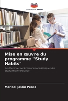 Mise en oeuvre du programme "Study Habits" 6206969169 Book Cover