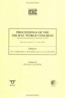 Proceedings of the 15th Ifac World Congress, Vol. D: Optimal Control 0080442196 Book Cover