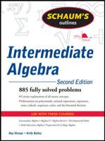 Schaum's Outline of Intermediate Algebra 007162998X Book Cover