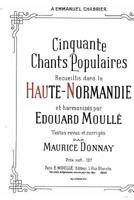 Cinquante Chants Populaires 1534879137 Book Cover