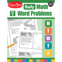 Daily Word Problems, Grade 5 1629388599 Book Cover