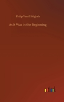 As it was in the Beginning 9355891903 Book Cover