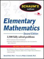 Schaum's Outline of Review of Elementary Mathematics 007052260X Book Cover