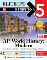 5 Steps to a 5: AP World History 2021 Elite Student Edition 126046721X Book Cover