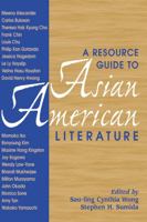 A Resource Guide to Asian American Literature 0873522710 Book Cover