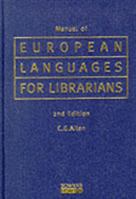 A Manual of European Languages for Librarians 1857392418 Book Cover