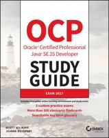 OCP Oracle Certified Professional Java SE 25 Developer Study Guide (Sybex Study Guide) 1394434278 Book Cover