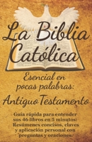 La Biblia Católica Esencial en Pocas Palabras: Antiguo Testamento: Guía rápida para entender sus 46 libros en 5 minutos: Resúmenes concisos, claves y ... con preguntas y oraciones. (Spanish Edition) B0FKHD9KXF Book Cover