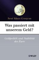 Was Passiert Mit Unserem Geld 3527500537 Book Cover