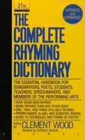 The Complete Rhyming Dictionary: Including The Poet's Craft Book 0440212057 Book Cover