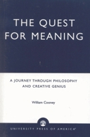 The Quest for Meaning 0761815260 Book Cover