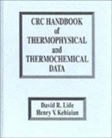 CRC Handbook of Thermophysical and Thermochemical Data 0849301971 Book Cover