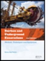 Surface and Underground Excavations: Methods, Techniques and Equipment 0415621194 Book Cover
