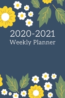 2020-2021 Weekly Planner: Jan 2020 to Dec 2021 6x9 inch Daily Weekly Planner Monthly Calendar for To do list meeting schedule Logbook agenda 1675851670 Book Cover