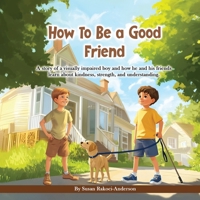 How To Be A Good Friend: A story of a visually impaired boy and how he and his friends learn about kindness, strength and understanding. B0DWHVLX92 Book Cover