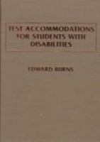 Test Accommodations for Students With Disabilities 0398068445 Book Cover