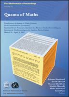 Quanta of Maths: Non Commutative Geometry Conference in Honor of Alain Connes, March 29 to April 6, 2007, Institut Henri Poincar, Insti 0821852035 Book Cover