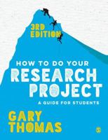 How to Do Your Research Project: A Guide for Students in Education and Applied Social Sciences 1446258874 Book Cover