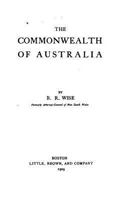 The Commonwealth of Australia 117783362X Book Cover
