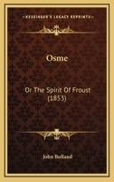 Osme: Or The Spirit Of Froust (1853) 1024329666 Book Cover