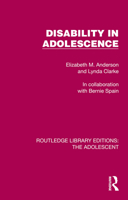 Disability in Adolescence 1032389893 Book Cover