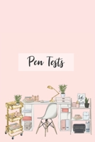 Pen Tests: My brush pens, fountain pens, gel pens and all other inky goodness in one place 1654216224 Book Cover