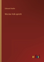 Wie das Volk spricht 1279799544 Book Cover
