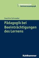 Padagogik Bei Beeintrachtigungen Des Lernens 3170234331 Book Cover