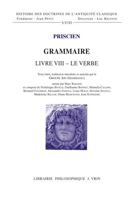 Grammaire Livre VIII: Le Verbe (French Edition) 271163132X Book Cover