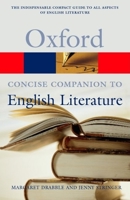 Oxford Concise Companion to English Literature: A Guide to Writers, Works, Characters and Plots 0192800396 Book Cover