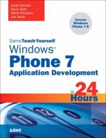 Sams Teach Yourself Windows Phone 7 Application Development in 24 Hours 0672335395 Book Cover