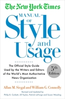 The New York Times Manual of Style and Usage 0812963881 Book Cover