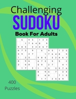 killer sudoku Book For Adults: 400 medium Large print sudoku book big sudoku puzzle book for adults null Book Cover
