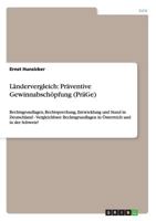 Landervergleich: Praventive Gewinnabschopfung (Prage) 3640473396 Book Cover