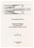 Genesis in Egypt the Philosophy of Ancient Egyptian Creation Accounts (Caribbean Classics) 0912532149 Book Cover