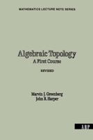 Lectures on Algebraic Topology (Mathematics Lecture Note Series) 0805335579 Book Cover
