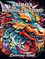 Animals Mythical Creatures Coloring Book: Calming and Adorable Designs for All Ages B0CWHFXLGL Book Cover
