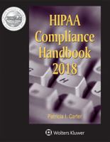 HIPAA Compliance Handbook 2018 1454885165 Book Cover