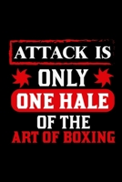 Attack is only one hale of the Art of boxing B083XRYCHQ Book Cover