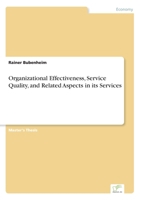 Organizational Effectiveness, Service Quality, and Related Aspects in Its Services 3838604172 Book Cover