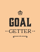 Goal Getter: A Weekly 2020 Planner From Jan 1-Dec 31st One Page Per Week- To Do List ,Gratitude Area To Write In And Stay Organized! Makes A Perfect Gift- 8.5x11 Inches 169359000X Book Cover