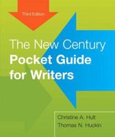 The New Century Pocket Guide for Writers 0321399579 Book Cover