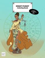 Night Flight Coloring Book B0F4XJXJMW Book Cover