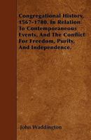 Congregational History, 1567-1700, Volume 4... 1147472602 Book Cover