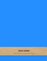 Sales Ledger: Blue online resales and profit tracking log book - For arbitrage resellers and website owners looking to grow and track sales 1080872027 Book Cover