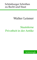 Staatsferne Privatheit in Der Antike: Horaz: In Machtdistanz Das Leben Genießen 3506776126 Book Cover